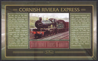 GB 2006 LOCOMOTIVE "SILK" COVER - GREAT NAMED TRAINS- CORNISH RIVIERA EXPRESS
