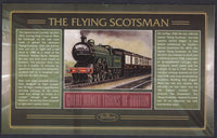 GB 2006 LOCOMOTIVE "SILK" COVER - GREAT NAMED TRAINS- THE FLYING SCOTSMAN