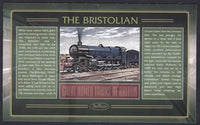 GB 2006 LOCOMOTIVE "SILK" COVER - GREAT NAMED TRAINS- THE BRISTOLIAN