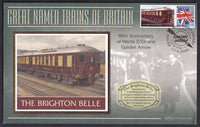 GB 2006 LOCOMOTIVE "SILK" COVER - GREAT NAMED TRAINS- THE BRIGHTON BELLE