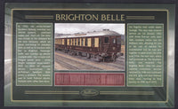 GB 2006 LOCOMOTIVE "SILK" COVER - GREAT NAMED TRAINS- THE BRIGHTON BELLE
