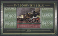 GB 2006 LOCOMOTIVE "SILK" COVER - GREAT NAMED TRAINS- THE SOUTHERN BELLE