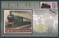 GB 2006 LOCOMOTIVE "SILK" COVER - GREAT NAMED TRAINS- THE WEST RIDING PULLMAN