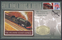 GB 2006 LOCOMOTIVE "SILK" COVER - GREAT NAMED TRAINS- THE ATLANTIC COAST EXPRESS
