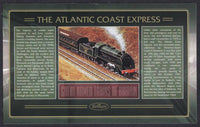 GB 2006 LOCOMOTIVE "SILK" COVER - GREAT NAMED TRAINS- THE ATLANTIC COAST EXPRESS
