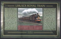 GB 2006 LOCOMOTIVE "SILK" COVER - GREAT NAMED TRAINS- LB & SCR ROYAL TRAIN