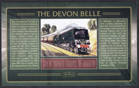 GB 2006 LOCOMOTIVE "SILK" COVER - GREAT NAMED TRAINS-  THE DEVON BELLE
