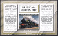 GB 2008 BRITAIN'S RAILWAYS "SILK" COVER - THE QUEST FOR SPEED - 1923 - GWR 'SAINT'