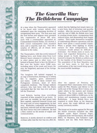 GB ANGLO BOER WAR "THE GUERILLA WAR: THE BETHLEHEM CAMPAIGN" - COMMEMORATIVE COVER