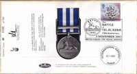 GB 2002 EGYPTIAN 1882-9 "TEL-EL-KABIR" MEDAL COVER
