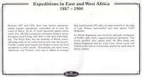 GB 2003 EAST & WEST AFRICA 1887-1900  MEDAL COVER