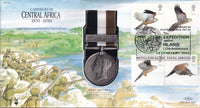 GB 2003 CENTRAL AFRICA 1891-8  MEDAL COVER