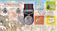 GB 2003 INDIA GENERAL SERVICE "TIRAH EXPEDITION 1897-8"  MEDAL COVER