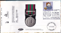 GB 2003 INDIA GENERAL SERVICE "TIRAH EXPEDITION 1897-8"  MEDAL COVER