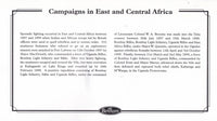 GB 2003 EAST & CENTRAL AFRICA "FORT LUBWAS" WAR MEDAL COVER