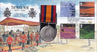 GB 2003 QUEEN'S MEDITERRANEAN BOER WAR MEDAL COVER