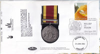 GB 2003 RELIEF OF PEKIN 1900 MEDAL COVER
