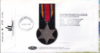 GB 2000 BURMA STAR MEDAL 1943 COVER
