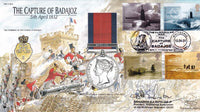 GB 2001 CAPTURE OF BADAJOZ MEDAL 1812 COVER
