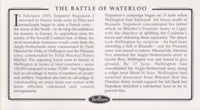 GB 2001 BATTLE OF WATERLOO MEDAL 1815 COVER