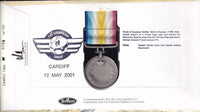 GB 2001 LAST STAND AT GANDAMAK MEDAL 1842 COVER