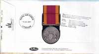 GB 2001 CAPTURE OF CHUENPEE MEDAL 1841 COVER