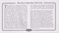 GB 2001 CAPTURE OF CHUENPEE MEDAL 1841 COVER