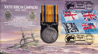 GB 2001 SOUTH AFRICAN CAMPAIGNS  MEDAL 1834-1853 COVER