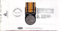 GB 2001 SOUTH AFRICAN CAMPAIGNS  MEDAL 1834-1853 COVER