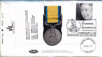 GB 2002 NAVAL ACTION IN THE BALTIC MEDAL  1856 COVER