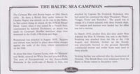 GB 2002 NAVAL ACTION IN THE BALTIC MEDAL  1856 COVER
