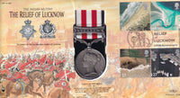 GB 2002 RELIEF OF LUCKNOW MEDAL  1858 COVER