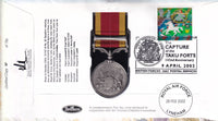 GB 2002 SECOND CHINA WAR MEDAL  1857-1860 COVER