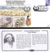 GB ANGLO BOER WAR "ADVANCE TO MIDDELBURG & BELFAST - COMMEMORATIVE COVER