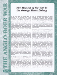 GB ANGLO BOER WAR "REVIVAL OF THE WAR IN ORANGE RIVER COLONY"- COMMEMORATIVE COVER