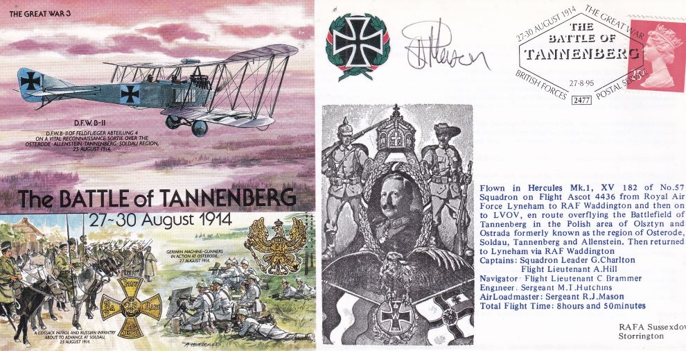 THE GREAT WAR #3 1995- THE BATTLE OF  TANNENBERG - Signed copy