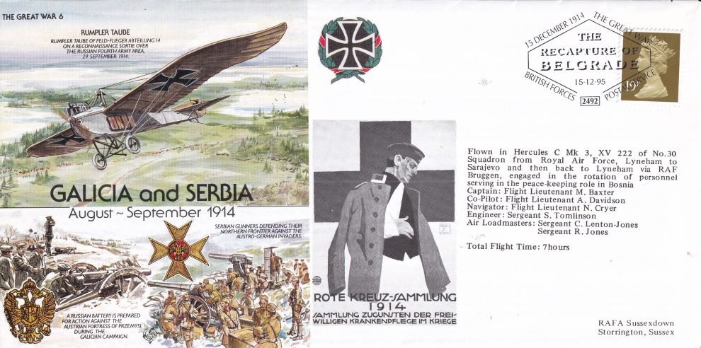THE GREAT WAR #6 1995- GALICIA & SERBIA