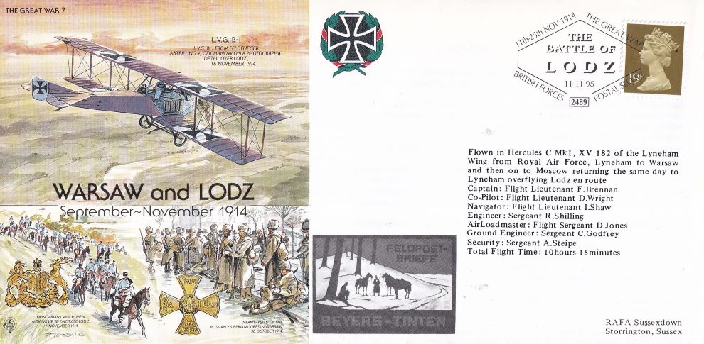 THE GREAT WAR #7 1995- WARSAW & LODZ