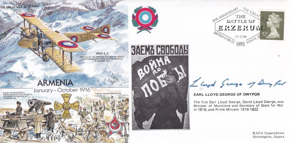 THE GREAT WAR #18 1995 - ARMENIA - Signed copy