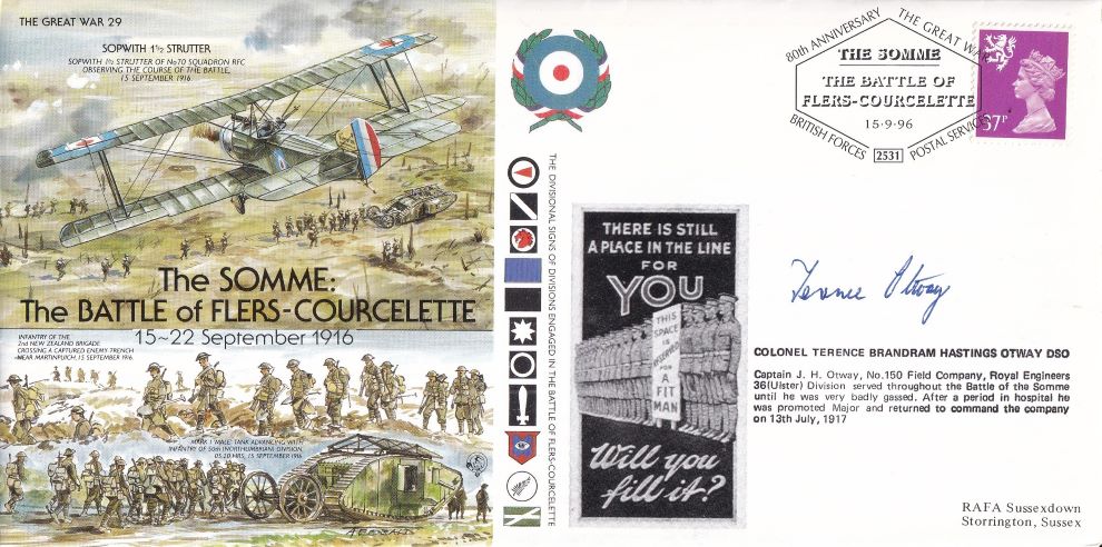 THE GREAT WAR #29 1996 - THE SOMME: BATTLE OF FLERS-COURCELETTE- Signed copy