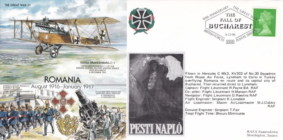 THE GREAT WAR #31 1996 - ROMANIA