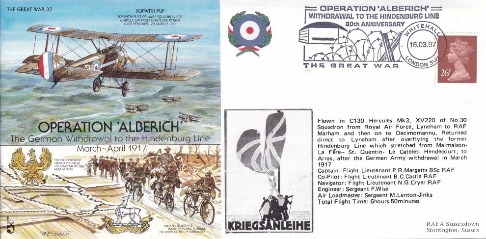 THE GREAT WAR #32 1997 - OPERATION 'ALBERICH'