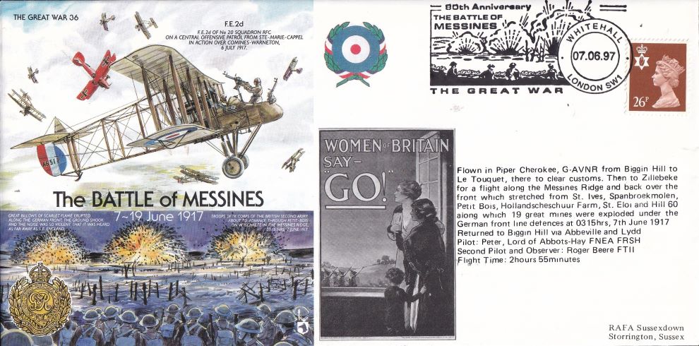 THE GREAT WAR #36 1997 - THE BATTLE OF MESSINES