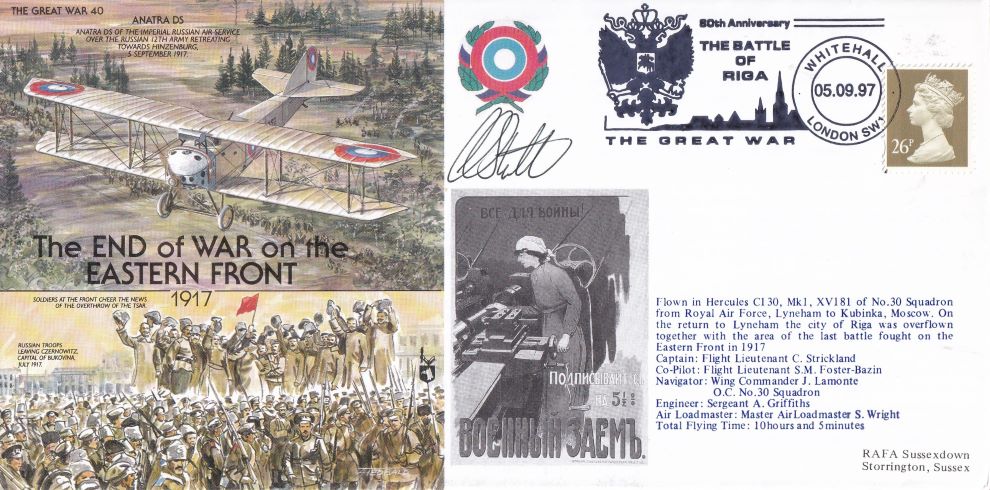 THE GREAT WAR #40 1997 - THE END OF THE WAR ON THE EASTERN FRONT- Signed copy
