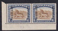 SA 1932 RARE 1/- "STOP AFTER OFFICIAL ON AFRIKAANS STAMP" SG O10ba CV £4500