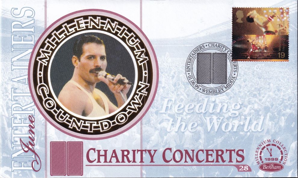 GB 1999 FREDDIE MERCURY - CHARITY CONCERT COVER