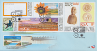 RSA 2010  FDC 8..8/8.9 World Post Day