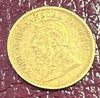 ZAR 1895  GOLD HALF POND