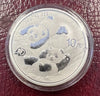 CHINA 2022 PANDA  ONE  OUNCE  SILVER PROOF