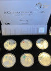 GREAT BRITAIN 2012 CELEBRATION SILVER COIN PROOF SET